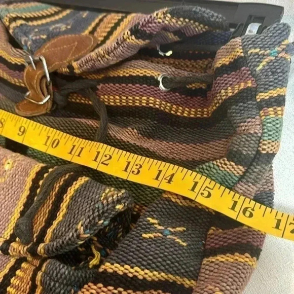 Hippie Aztec Peruvian‎ VINTAGE Backpack -Excellent condition adjustable straps
